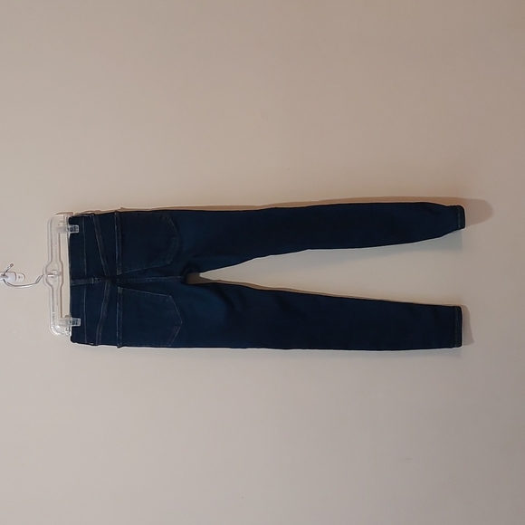 Free People Skinny Busted Jeans Dark Denim Wash - Picture 2 of 13